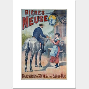 Affiche Bière de la Meuse Posters and Art